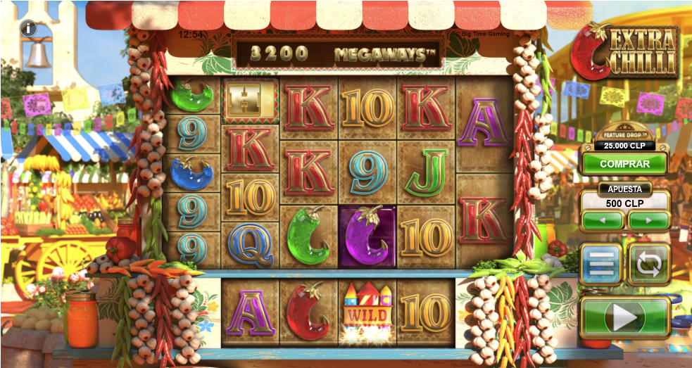 Extra Chilli juego de casino en Betsson