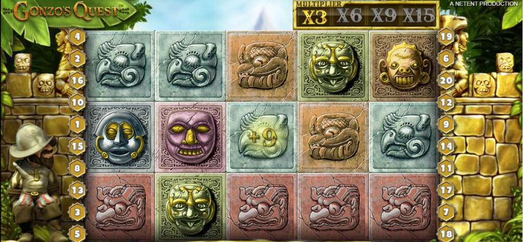 Gonzo’s Quest Pantallazo en Betsson