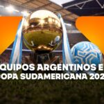 Conocé los equipos argentinos en la Sudamericana 2026