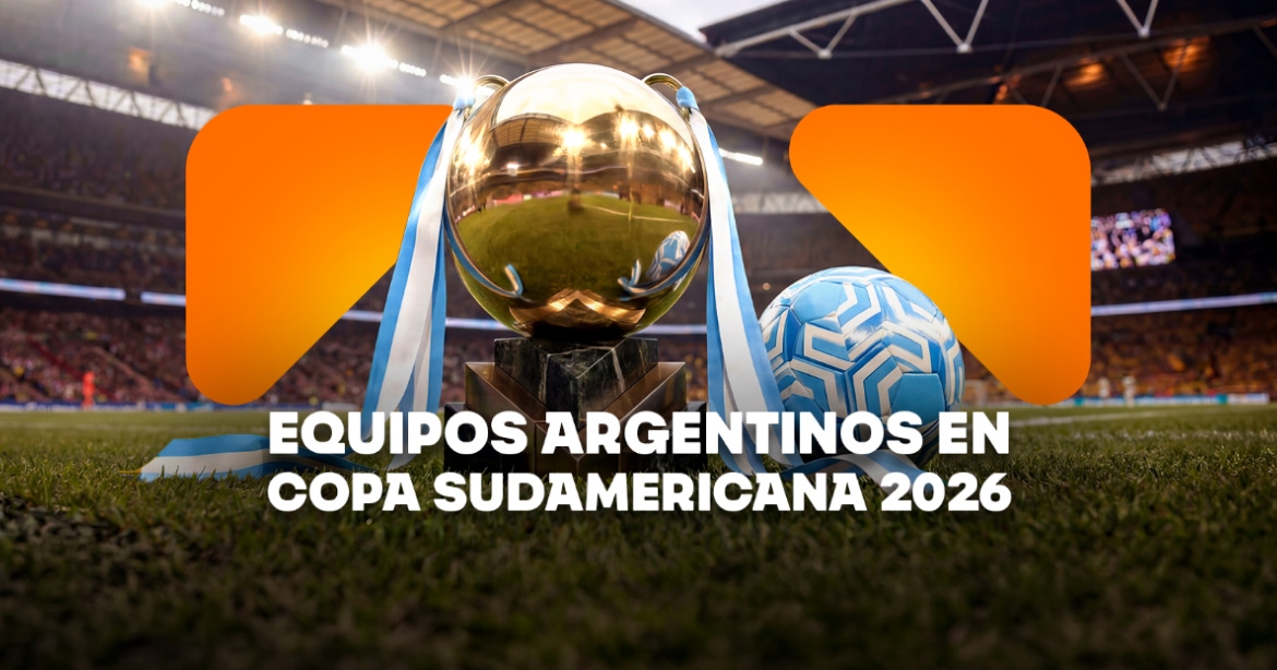 Equipos argentinos en la Copa Sudamericana 2026