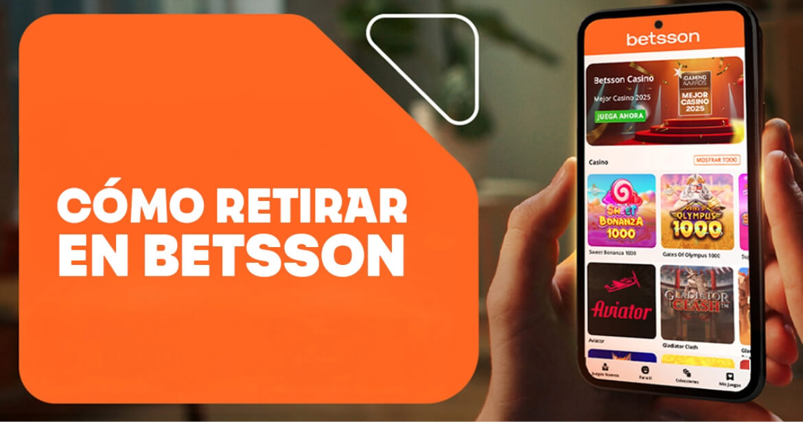 como retirar en betsson