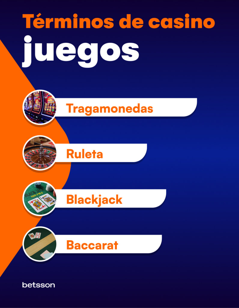 terminos de casino - juegos