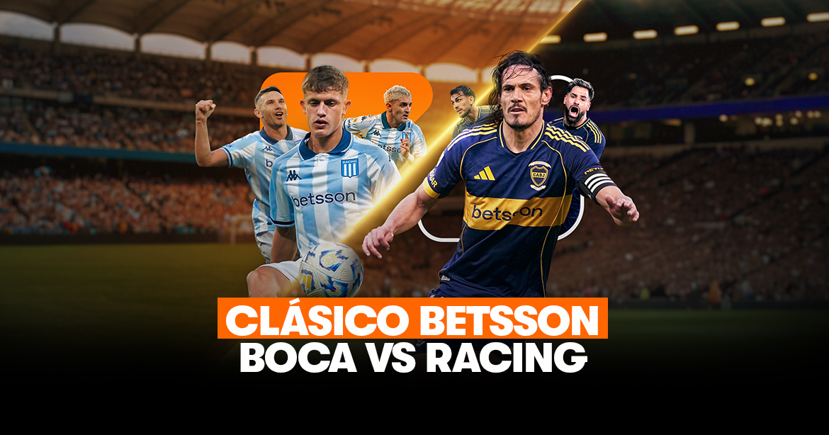 Clásico Betsson Boca vs Racing