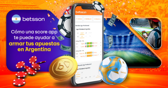 Score App Betsson Argentina