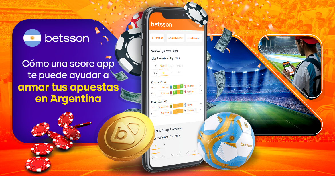 Score App Betsson Argentina