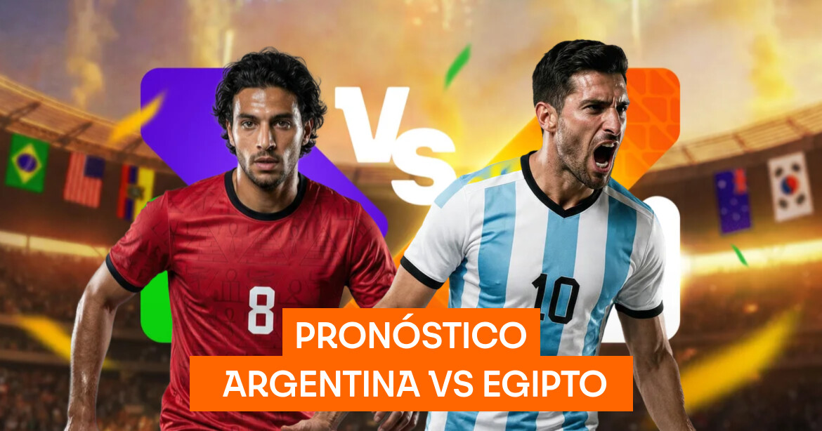 Argentina vs Egipto pronóstico octavos mundial 2026