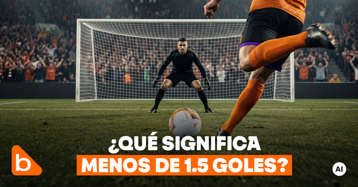 Que significa menos de 1.5 goles