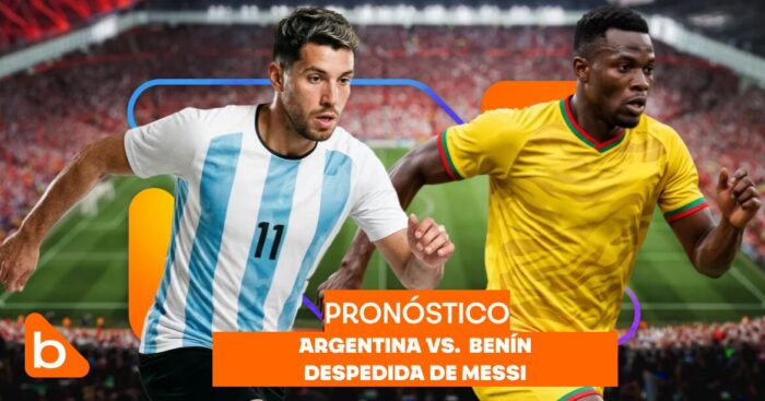Pronóstico Argentina vs Benín - amistoso despedida de Messi